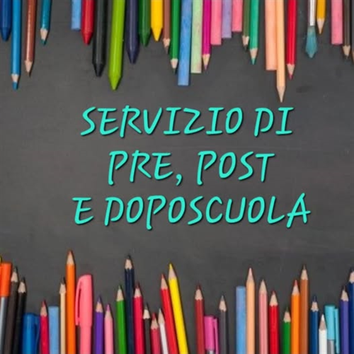 Servizio di Pre, Post e Doposcuola Anno Scolastico 2025/2026