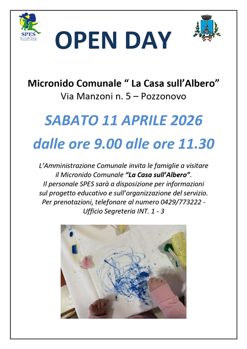 Open Day Micronido Comunale "La Casa sull'Albero"