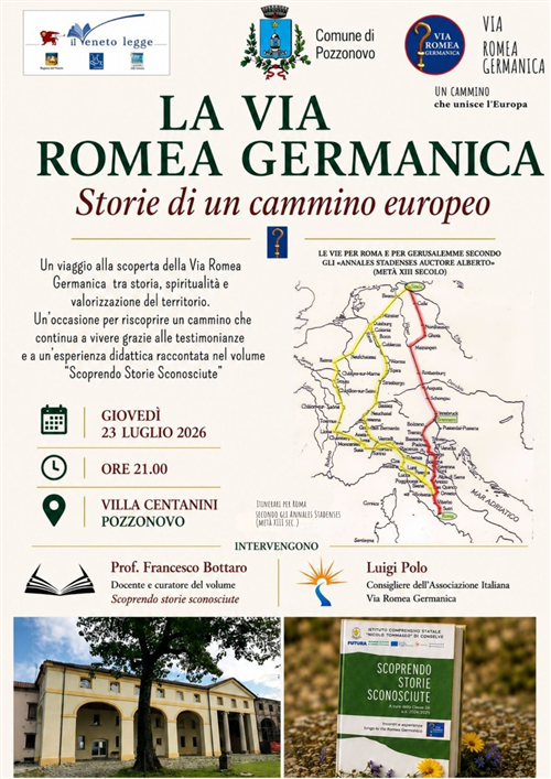 La Via Romea Germanica - Storie di un cammino europeo.
